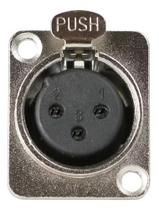 Plug Canon Femea 3p para Painel Sa2x Santo Angelo