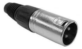 Plug Canon Xlr Macho Prime Preto - Emb 10pçs Tebera Plug Canon Xlr Macho Prime Preto - Emb 10pçs Tebera