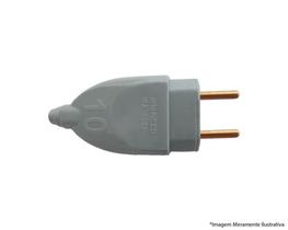 Plug Chato Macho Prensa Cabo Cz Tita 2P 10A 062233 - INTERNEED Plug Chato Macho Prensa Cabo Cz Tita 2P 10A 062233 - INTERNEED