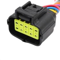 Plug Chicote 10 Vias Lanterna Do Farol Scania