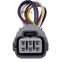Plug Conector 06 Vias Farol Principal Corolla 2020 em diante