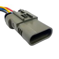 Plug Conector 4 Vias Macho para Sonda Lambda Onix