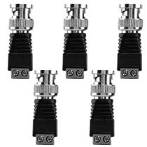 Plug Conector Adaptador Bnc Borne Conex 1000 Intelbras 5 Unidades Cftv Cameras Vigilancia Plug Conector Adaptador Bnc Borne Conex 1000 Intelbras 5 Unidades Cftv Cameras Vigilancia