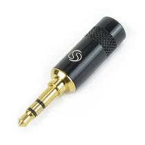 Plug Conector Fone P2 Stereo Estereo Santo Angelo Preto