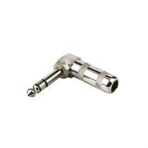 Plug Conector P10 90 Graus Estéreo Plug Conector P10 90 Graus Estéreo
