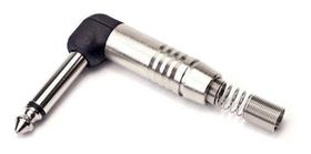 Plug Conector P10 Mono L 90 Graus P10PL - Santo ângelo