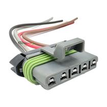Plug Conector Resistência Ventilador Interno Tracker 1.6/1.8 - RAINHA DA SETE OU TC CHICOTES