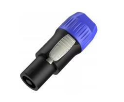 Plug Conector Speakon 4 Vias Macho De Linha Rp031 Roxtone Plug Conector Speakon 4 Vias Macho De Linha Rp031 Roxtone