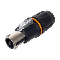 Plug Conector Speakon 4 Vias Macho - Linha Profissional RS4FP-HD-YL