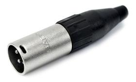 Plug Conector Xlr Santo Angelo Canon Macho Sa2x