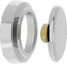 Plug de latao c/ canopla cr rosca 1/2 - blukit