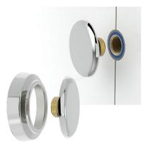 Plug De Latao C/ Canopla Cromada Rosca 1/2 Blister C/ 1 Peca