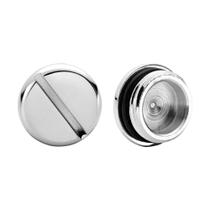 Plug de Latão Cromado Para Arremate 1/2 171103 Blukit