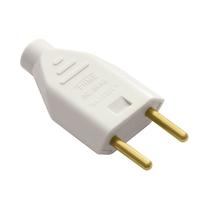 Plug de Sobrepor 2P 10A Macho Cinza Fame