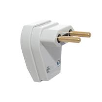 Plug de Sobrepor 2P 20A Macho Cinza Pezzi