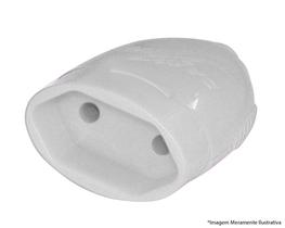 Plug Desmontavel Femea 2P Ate 20A/250V Br R1610 c/12pcs