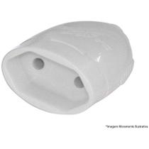 Plug Desmontável Fêmea 2p+t Ate 20a/250v Branco R1612 com 12 Peças - Daneva