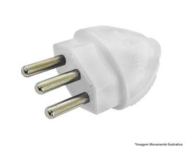 Plug Desmontavel Macho 2P T 10A/250V Br R1594 c/12pcs