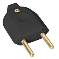 Plug Eletrico 2 Polos 10a Pad 180º Macho Cores - Tramontina