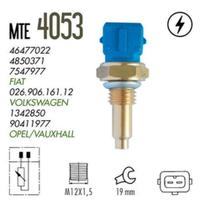 Plug Eletrônico Sensor Temperatura Água Fiat Uno Elba Fiorino Palio Siena Strada Vw Gol Parati MTE4053