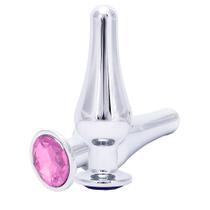 Plug Escalonado Metal c/ Jóia 9,1 x 3 cm (Cód ESC)