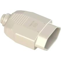 plug fêmea 180 2 polos + terra 20a branco - weg
