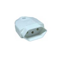 Plug femea 180 2p+t 10a/250v br weg