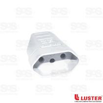 Plug femea 2p+t 10a branco - luster