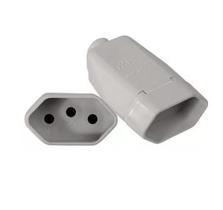 Plug Fêmea Branco 10A 250V 2 Pinos 57402052 Tramontina Plug Fêmea Branco 10A 250V 2 Pinos 57402052 Tramontina