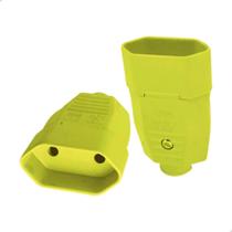 Plug Fêmea Colorido 10A/250V - Radial