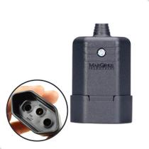 Plug Femea Tomada 2p+T10A Pret Tmd1-2