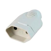 Plug Fêmea Tomada Elétrica 2p 10a Bipolar para Extensão