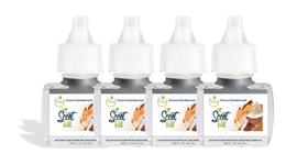 Plug in: purificador de ar Scent Fill, coco, sândalo, +4x20ml