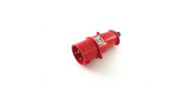 Plug Industrial 2p+t 32a 380v Vermelho N-3279 9h - Steck Plug Industrial 2p+t 32a 380v Vermelho N-3279 9h - Steck