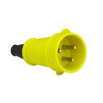 Plug Industrial 32A Steck Linha Brasikon 2P+T 100/130V