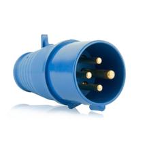 Plug Industrial 380/440 V 32A 2P+T 9H Vm - Foxlux Plug Industrial 380/440 V 32A 2P+T 9H Vm - Foxlux