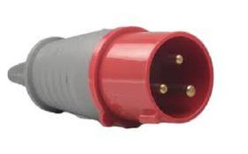 Plug industrial 380v/16a 2p+t vm - soprano