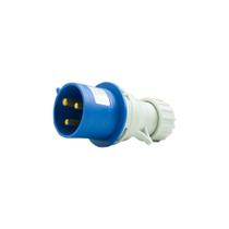 Plug Industrial c/ Prensa Cabo 2P+T 16A - UP Electronic