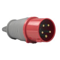 Plug Industrial - PLS-5076 16a 3p+t+n 380440VCA IP44-6H Soprano