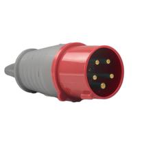 Plug Industrial - PLS-5276 32A 3P+T+N - 380440VCA IP44-6H Soprano