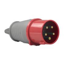 Plug Industrial Soprano 3P+T+N IP44 6H 32A 380/440Vca