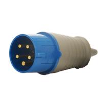 Plug Industrial Soprano 3P+T+N IP44 9H 16A 220240Vca Azul Plug Industrial Soprano 3P+T+N IP44 9H 16A 220240Vca Azul