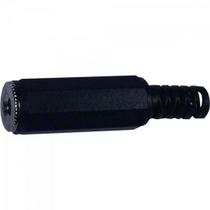 Plug J2 Fêmea Estéreo JCPD0002 Preto Storm - PCT / 10
