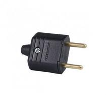 Plug Macho 10A 250V 2 Pinos Reto - Margirius Plug Macho 10A 250V 2 Pinos Reto - Margirius