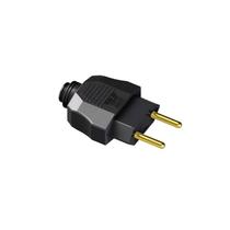 plug macho 180 2 polos 10a preto - weg