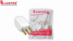 Plug macho 2p+t 10a 250v br 2064 luster