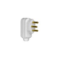 Plug Macho 2P+T 10A Com Saida Lateral Pial Legrand 615901
