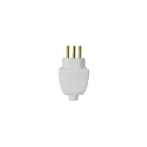 Plug Macho 2P+T 10A Pb Branco Versátil Lateral Pial 615832