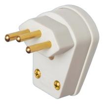Plug Macho 90 Com Prensa Cabo 2p+t 20a Cinza 1482 - Fame