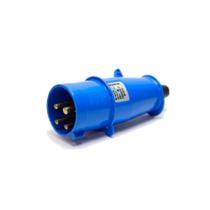 Plug Macho Industrial Steck 3p+t 16a Azul 250v Newkon N-4079